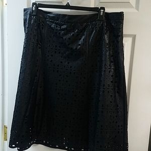 Worthington A Line Black Skirt